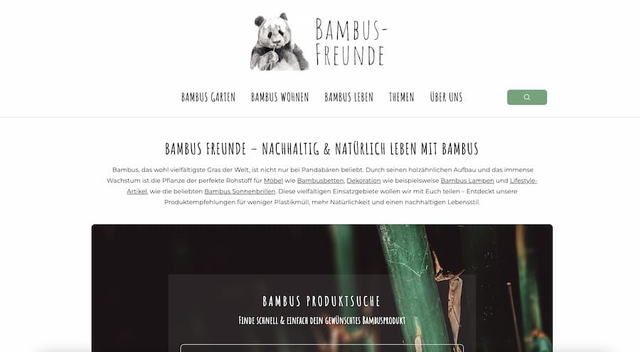 Bambus Freunde